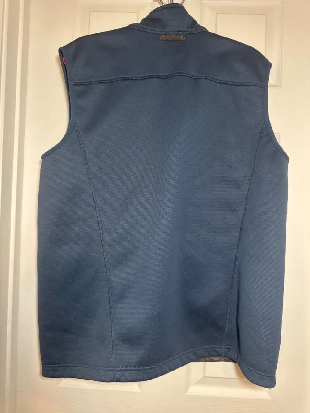 Eddie Bauer Men's TL Blue Full-Zip Vest With Pockets Gorpcore Outdoors